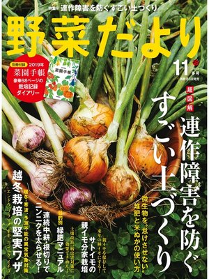 cover image of 野菜だより2018年11月号